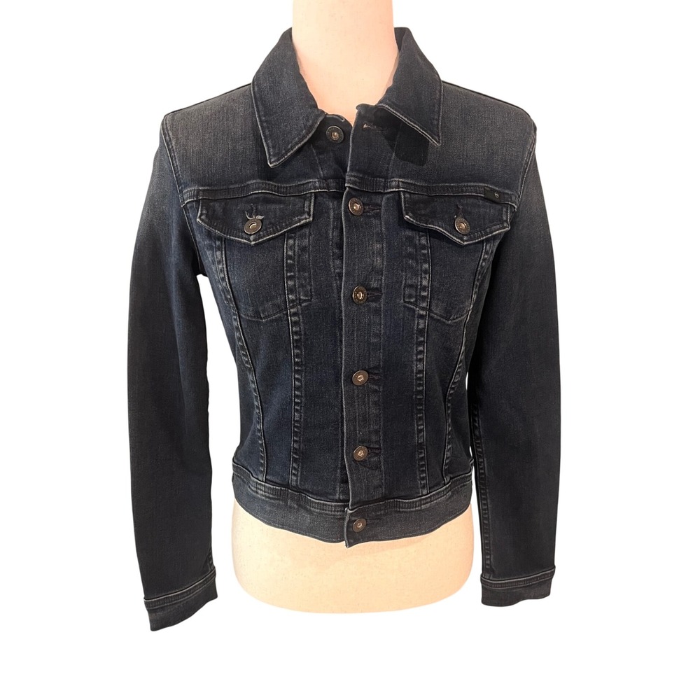 AG Robyn Denim Jacket Slim Trucker Jean Jacket XS $235 NWT